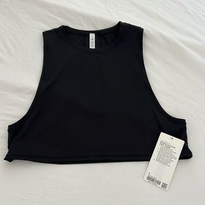 Muscle love crop tank tough